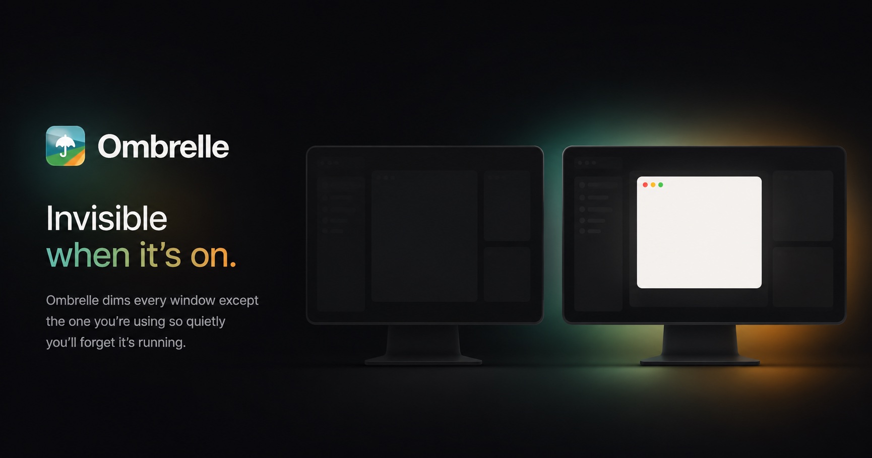 Ombrelle screenshot